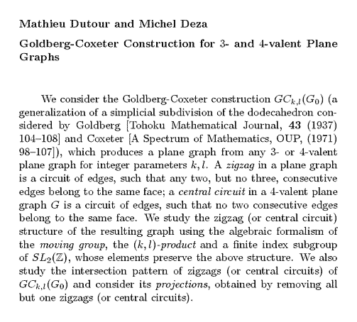 Plain TeX source file for the abstract.