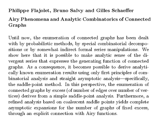 Plain TeX source file for the abstract.