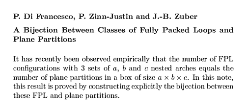 Plain TeX source file for the abstract.