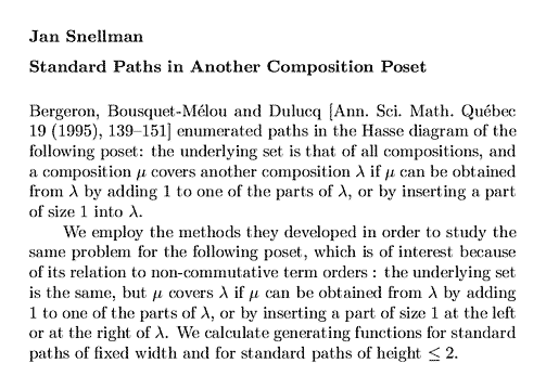 Plain TeX source file for the abstract.