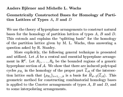 Plain TeX source file for the abstract.