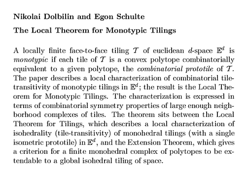 Plain TeX source file for the abstract.