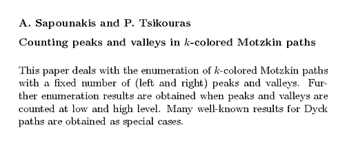 Plain TeX source file for the abstract.