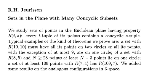 Plain TeX source file for the abstract.