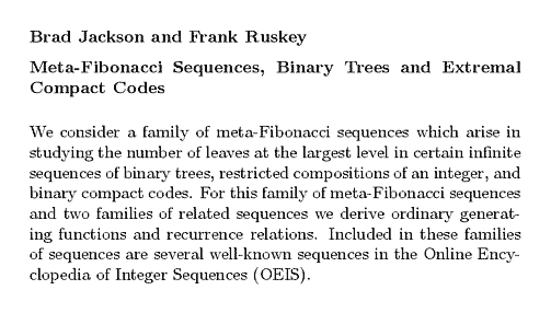 Plain TeX source file for the abstract.