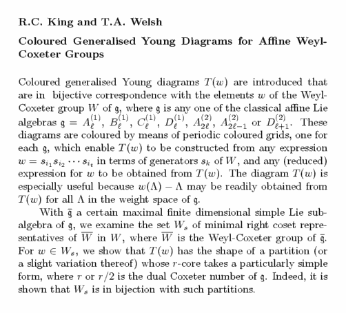 Plain TeX source file for the abstract.