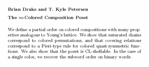 Plain TeX source file for the abstract.