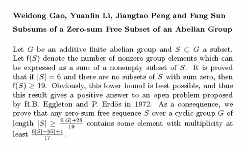 Plain TeX source file for the abstract.