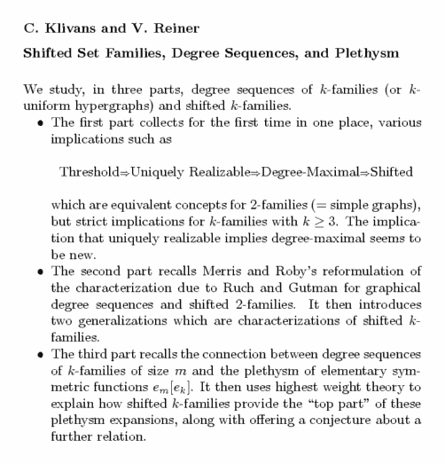 Plain TeX source file for the abstract.