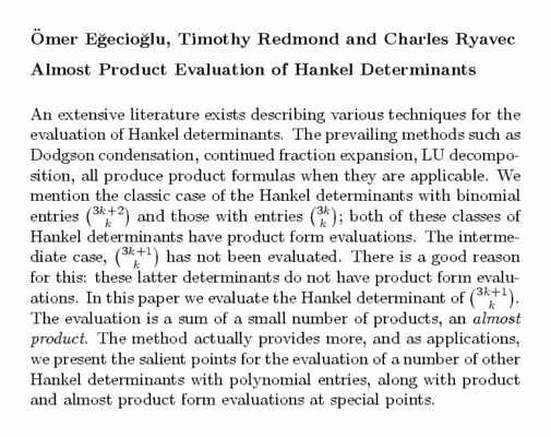 Plain TeX source file for the abstract.