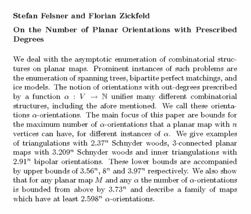 Plain TeX source file for the abstract.