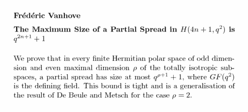 Plain TeX source file for the abstract.