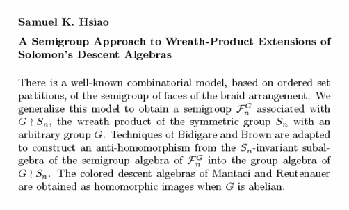 Plain TeX source file for the abstract.