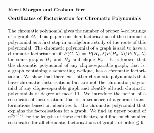 Plain TeX source file for the abstract.