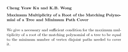 Plain TeX source file for the abstract.