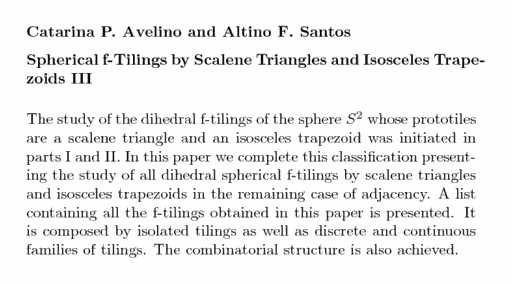 Plain TeX source file for the abstract.