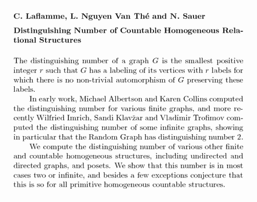 Plain TeX source file for the abstract.
