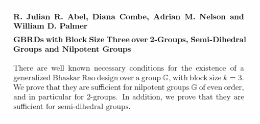 Plain TeX source file for the abstract.