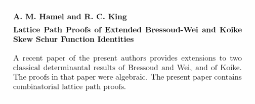 Plain TeX source file for the abstract.