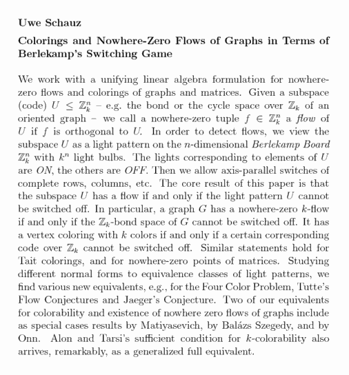 Plain TeX source file for the abstract.