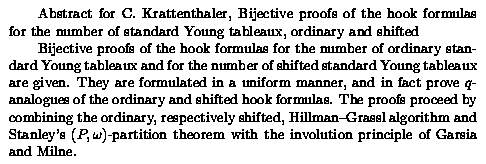 Plain TeX source file for the abstract.