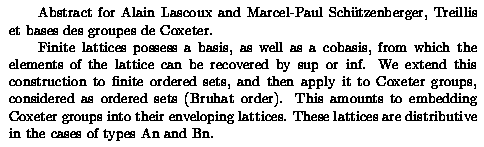 Plain TeX source file for the abstract.