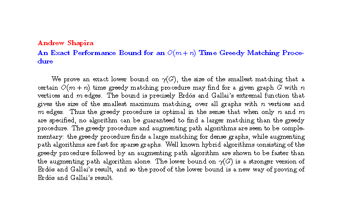 Plain TeX source file for the abstract.