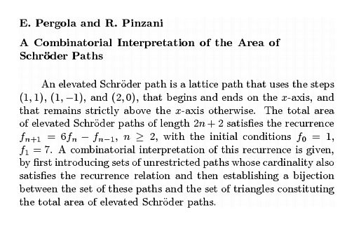 Plain TeX source file for the abstract.