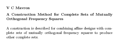 Plain TeX source file for the abstract.