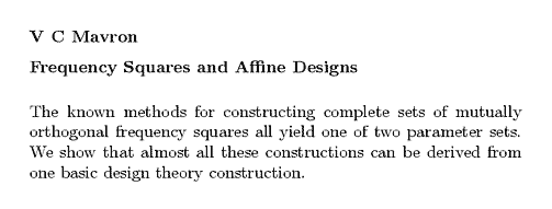 Plain TeX source file for the abstract.