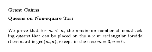 Plain TeX source file for the abstract.