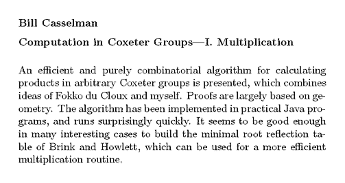 Plain TeX source file for the abstract.