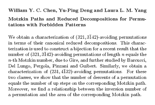 Plain TeX source file for the abstract.