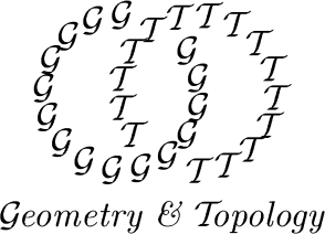 Geometry & Topology Logo